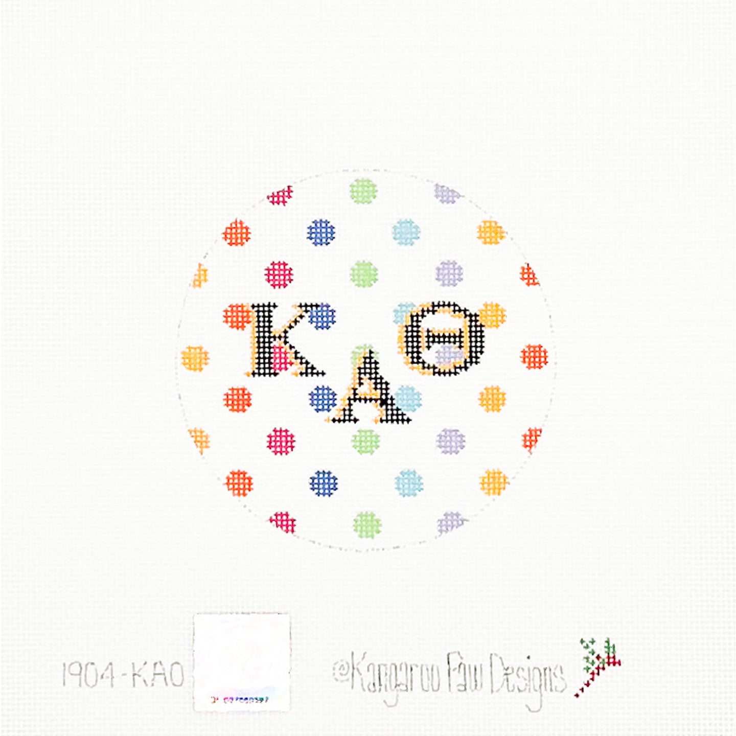 Kappa Alpha Theta Multi Dot Round